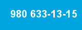 980 633-13-15